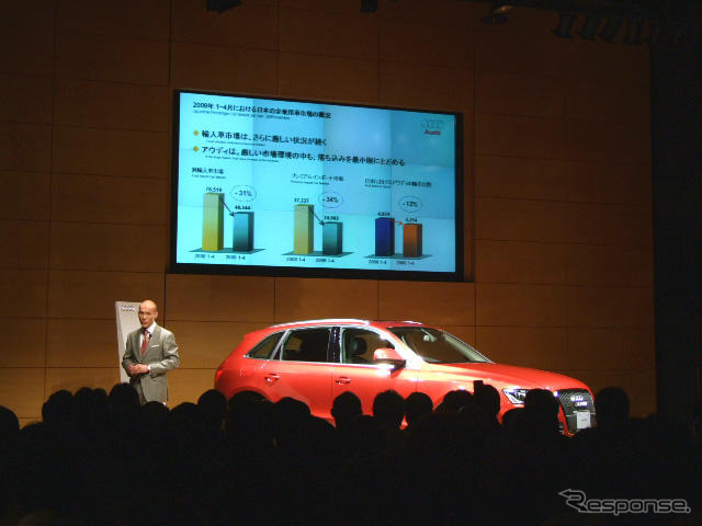 【アウディ Q5 日本発表】戦略的な価格設定で打って出る