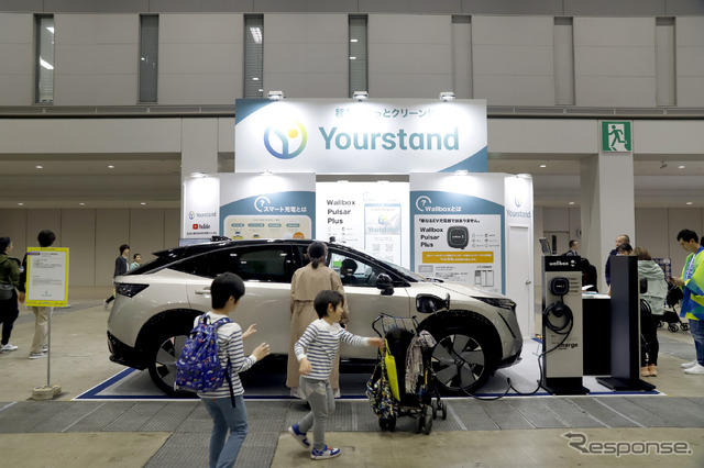 ブースには、「EVが気になる!」という人が多く訪れた