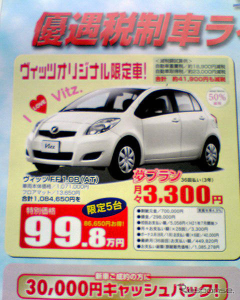 【週末の値引き情報】マイナスGDPでコンパクトカー&軽自動車を購入する!!