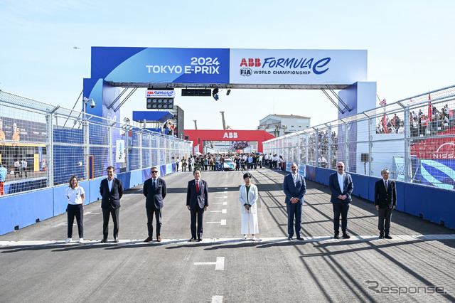 ホームストレート(3月30日) (c) Formula E