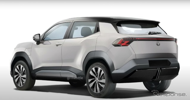 「ヤリスクロス」次期型とも噂されるトヨタ アーバンSUVコンセプトの市販モデルを予想(予想CG)
