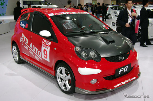 【上海モーターショー09ライブラリー】BYD F0