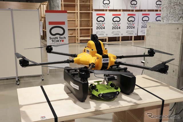 SusHi Tech Tokyo 2024 ショーケースプログラム出展予定:水空合体ドローン