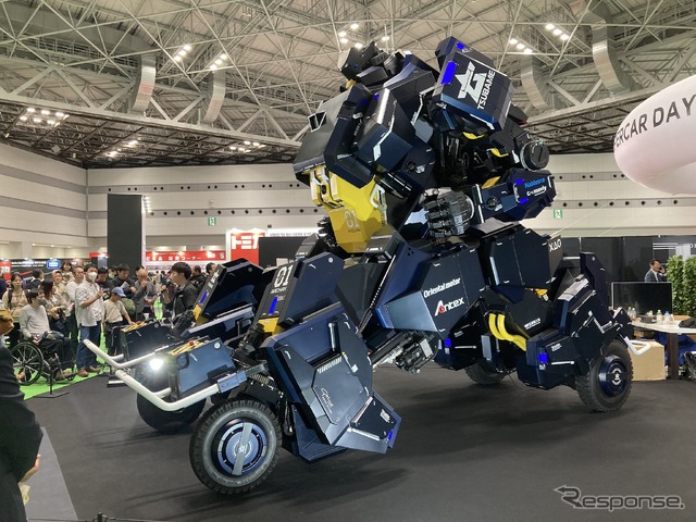 SusHi Tech Tokyo 2024 ショーケースプログラム出展予定:アーカックス(写真はジャパンモビリティショー2023)