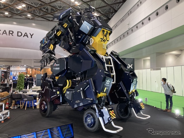 SusHi Tech Tokyo 2024 ショーケースプログラム出展予定:アーカックス(写真はジャパンモビリティショー2023)