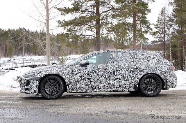 アウディ RS5 アバント プロトタイプ(スクープ写真)