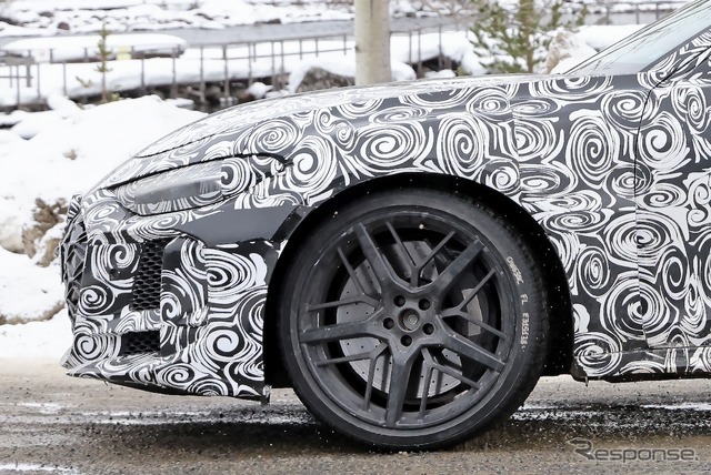 アウディ RS5 アバント プロトタイプ(スクープ写真)