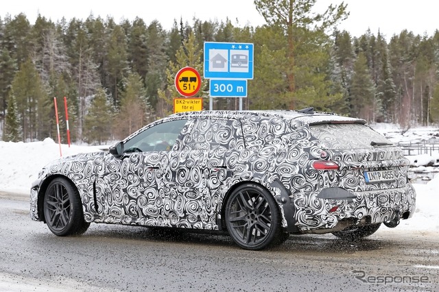 アウディ RS5 アバント プロトタイプ(スクープ写真)
