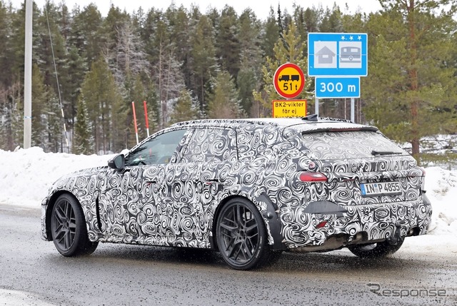 アウディ RS5 アバント プロトタイプ(スクープ写真)