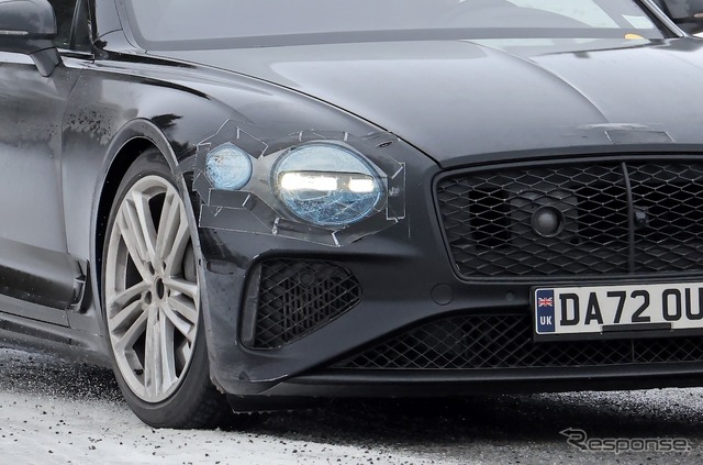 ベントレー コンチネンタルGT/GTC PHEVのプロトタイプ(スクープ写真)
