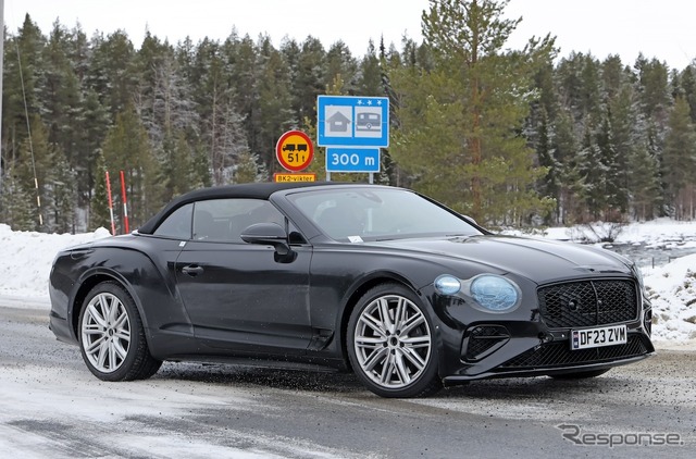 ベントレー コンチネンタルGT/GTC PHEVのプロトタイプ(スクープ写真)