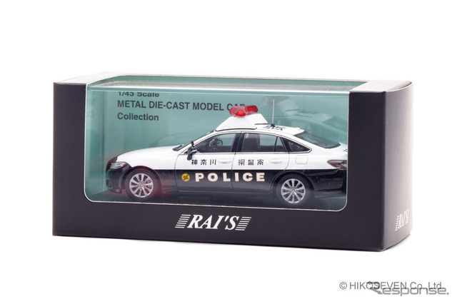 トヨタ クラウン (ARS220) 2021 神奈川県警察所轄署地域警ら車両（1/43スケール）