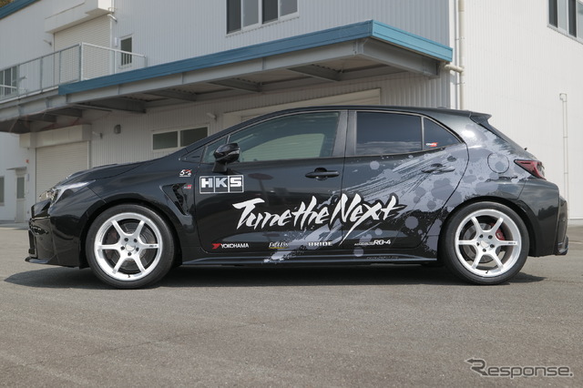 ハイパーマックス R［80310-AT007］トヨタ・GRカローラ装着例（出荷時車高・フロント：19mmダウン / リア：24mmダウン）