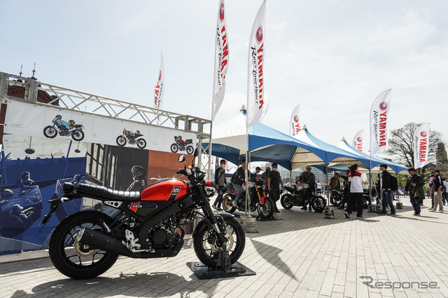 My Yamaha Motorcycle Day Touch(4月20日、横浜・赤レンガ倉庫)