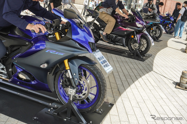 My Yamaha Motorcycle Day Touch（4月20日、横浜・赤レンガ倉庫）