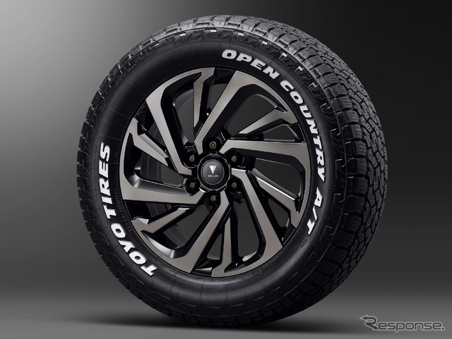 MODELLISTA WingDancerXXIII+TOYO TIRES OPEN COUNTRY A/TIII(ホイールサイズ:20×7.5J IN+20、タイヤサイズ:265/60R20 )