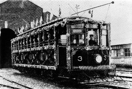 花電車・花自動車の歴史