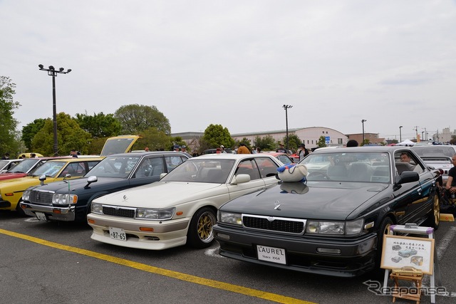 第4回アリオ上尾 昭和平成オールドカー展示会