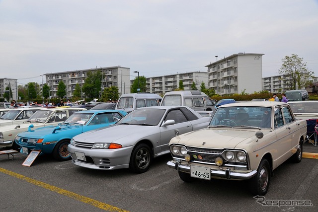 第4回アリオ上尾 昭和平成オールドカー展示会