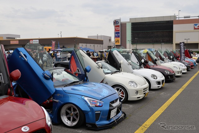 第4回アリオ上尾 昭和平成オールドカー展示会
