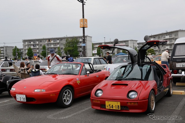 第4回アリオ上尾 昭和平成オールドカー展示会