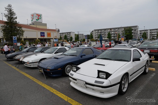 第4回アリオ上尾 昭和平成オールドカー展示会