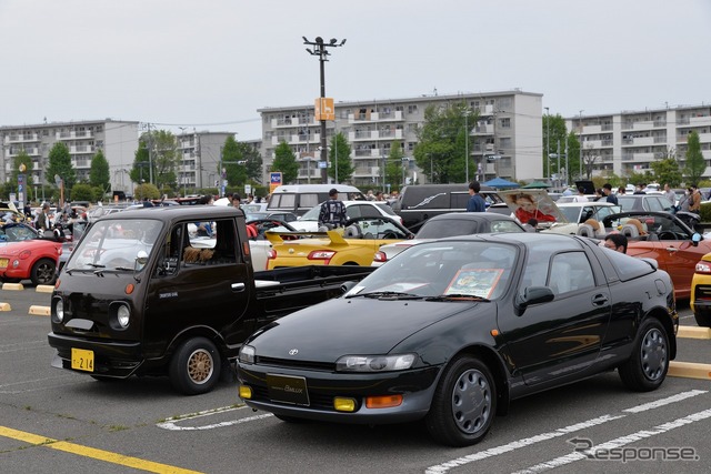 第4回アリオ上尾 昭和平成オールドカー展示会