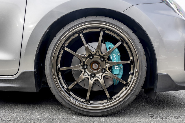 スズキ スイフト×ボルクレーシングCE28 N-Plus 215/35R18