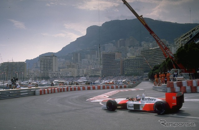 1988年F1モナコGP、マクラーレン・ホンダ MP4/4、プロスト#11