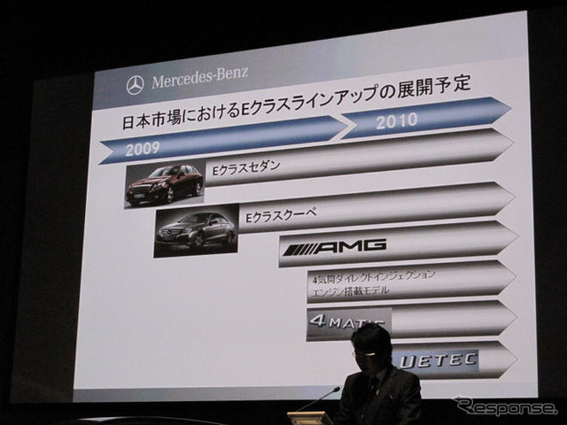 【メルセデスベンツ Eクラス 新型発表】クーペは夏、ワゴン・ディーゼルは来年