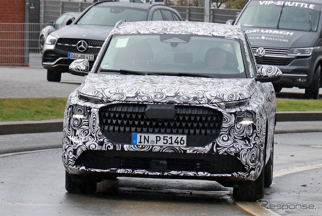 アウディ Q7 次期型プロトタイプ(スクープ写真)