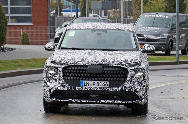 アウディ Q7 次期型プロトタイプ(スクープ写真)