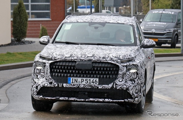 アウディ Q7 次期型プロトタイプ(スクープ写真)