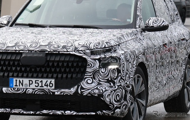 アウディ Q7 次期型プロトタイプ(スクープ写真)