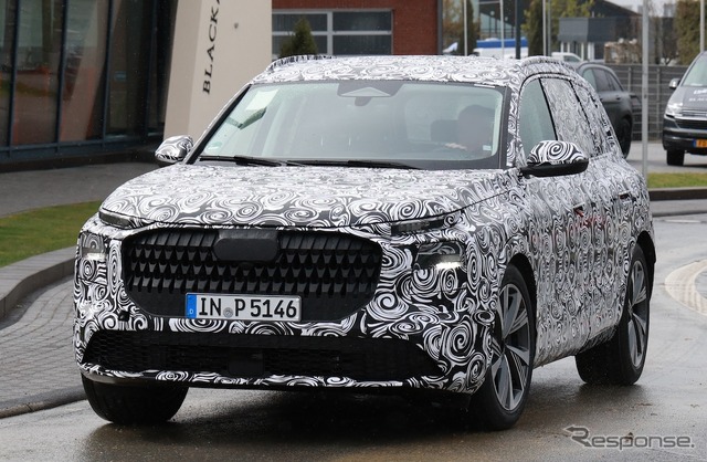 アウディ Q7 次期型プロトタイプ(スクープ写真)