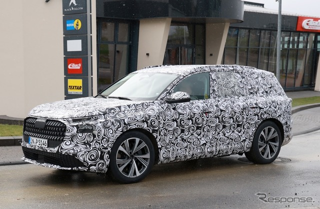 アウディ Q7 次期型プロトタイプ(スクープ写真)