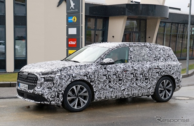 アウディ Q7 次期型プロトタイプ(スクープ写真)