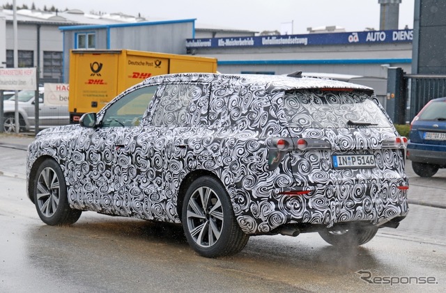 アウディ Q7 次期型プロトタイプ(スクープ写真)