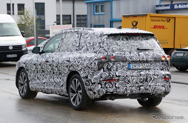 アウディ Q7 次期型プロトタイプ(スクープ写真)