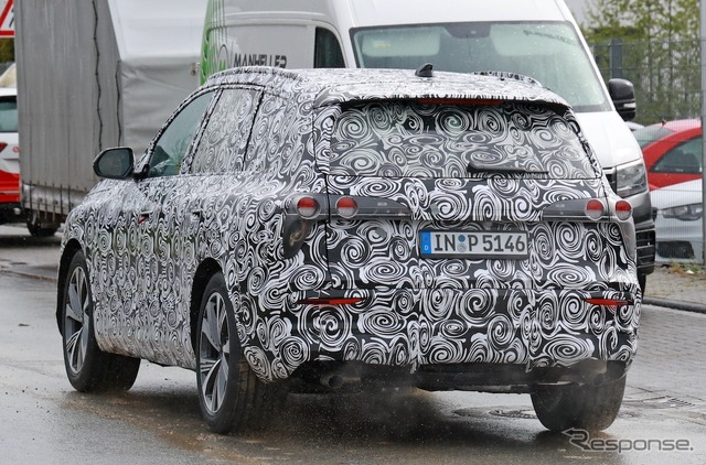 アウディ Q7 次期型プロトタイプ(スクープ写真)