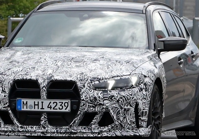 BMW M3 CS ツーリング プロトタイプ(スクープ写真)