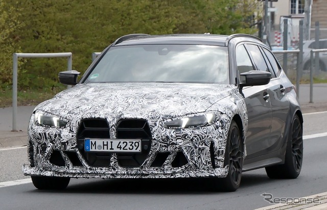 BMW M3 CS ツーリング プロトタイプ(スクープ写真)