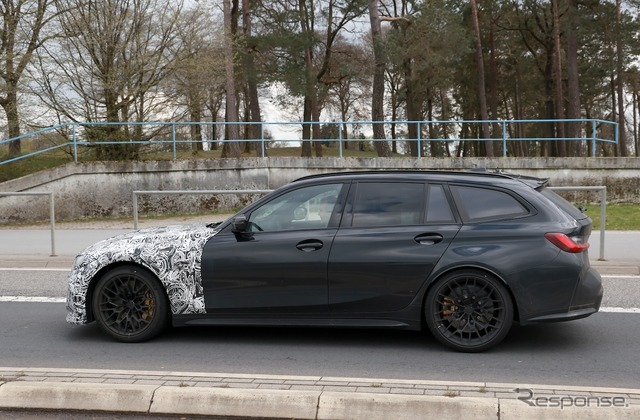 BMW M3 CS ツーリング プロトタイプ(スクープ写真)