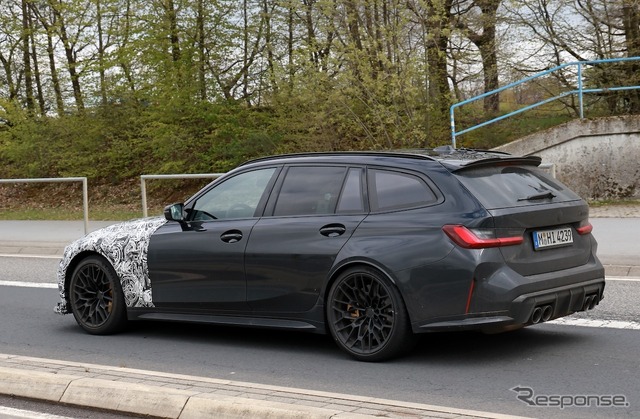 BMW M3 CS ツーリング プロトタイプ(スクープ写真)