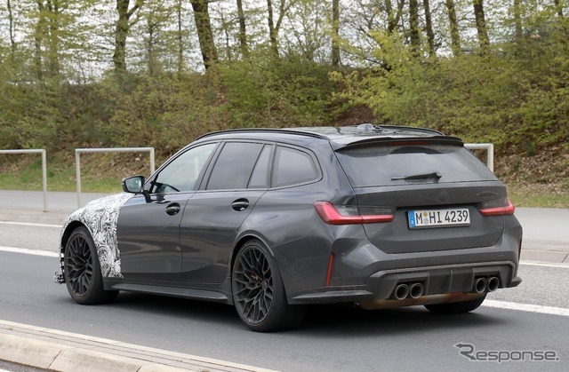 BMW M3 CS ツーリング プロトタイプ(スクープ写真)