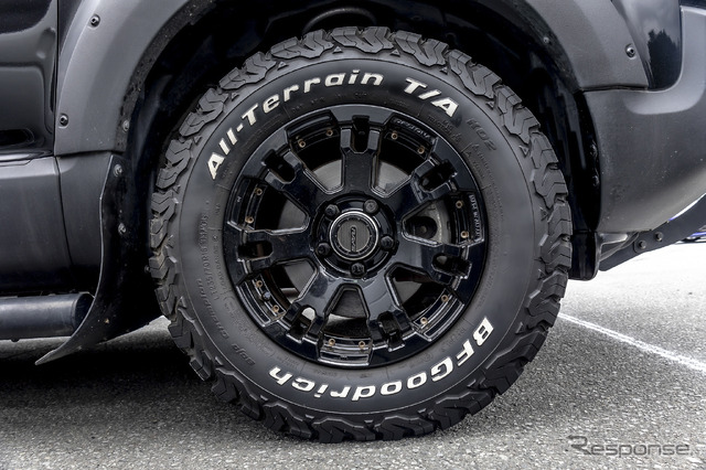 ミツビシ デリカD:5×チームデイトナFDX-F7 255/70R15