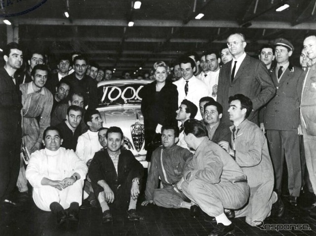 10万台生産セレモニー(1960年)