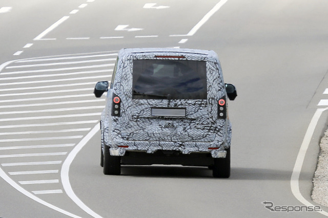 メルセデスベンツ EQV 次期型プロトタイプ(スクープ写真)