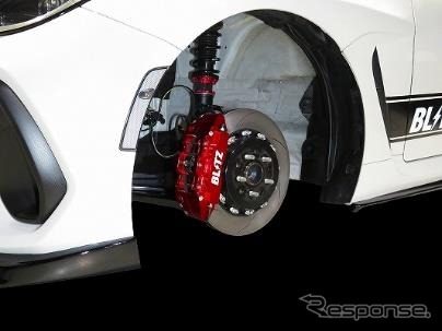 ビッグキャリパーキットII BRZ ZD8 フロント 4POT 装着例