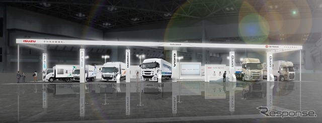 ジャパントラックショー2024:いすゞ×UDトラックスの共同出展イメージ